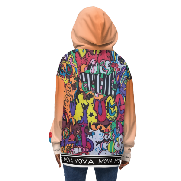 Women's Relaxed Fit Hoodie-Super Heavy 375g - Image 6