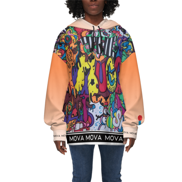 Women's Relaxed Fit Hoodie-Super Heavy 375g - Image 5