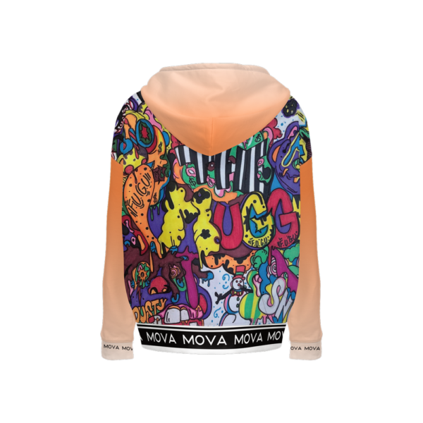 Women's Relaxed Fit Hoodie-Super Heavy 375g - Image 3